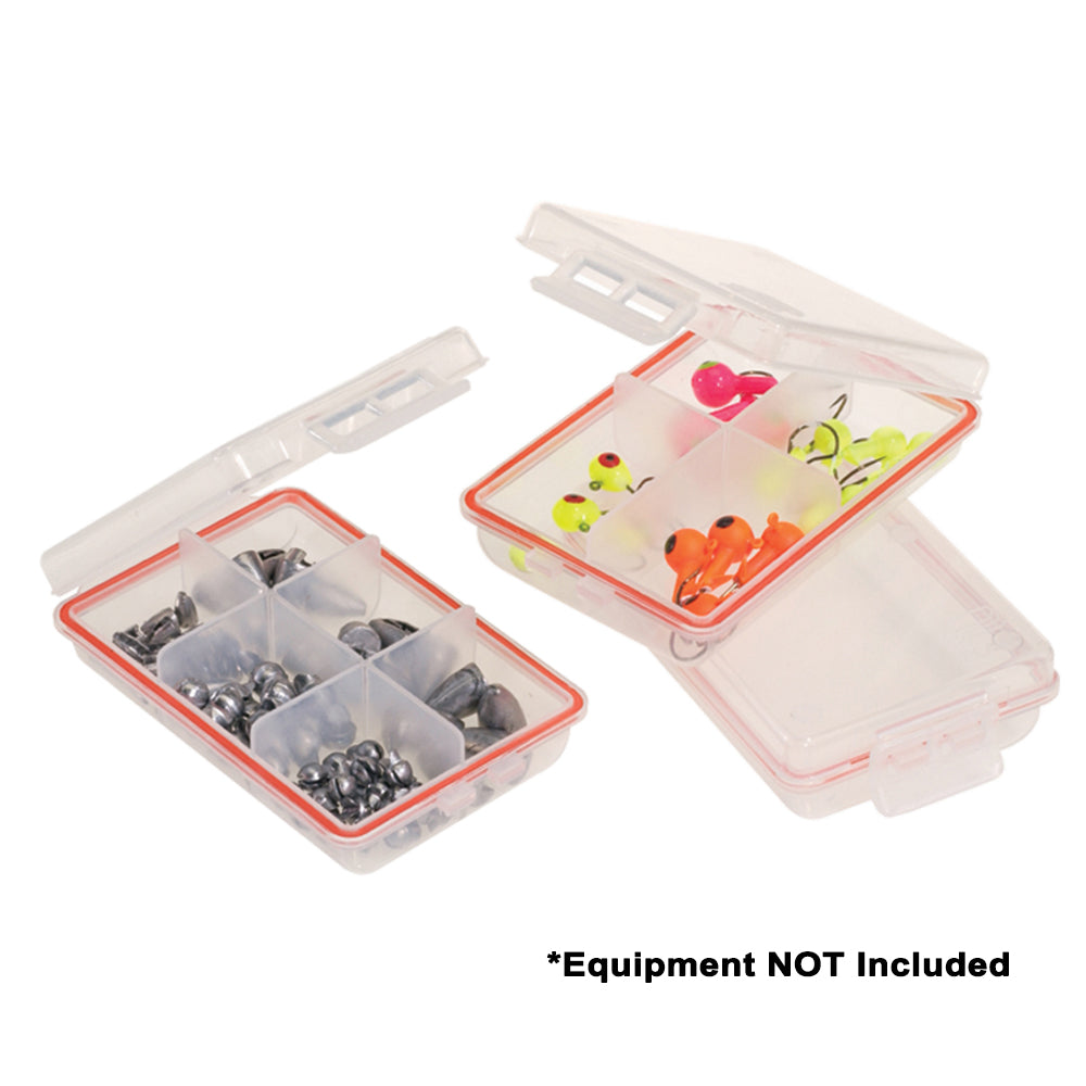 Plano Waterproof Terminal 3Pack Tackle Boxes Clear 106100  Reel Spooled  Charters and Online Store