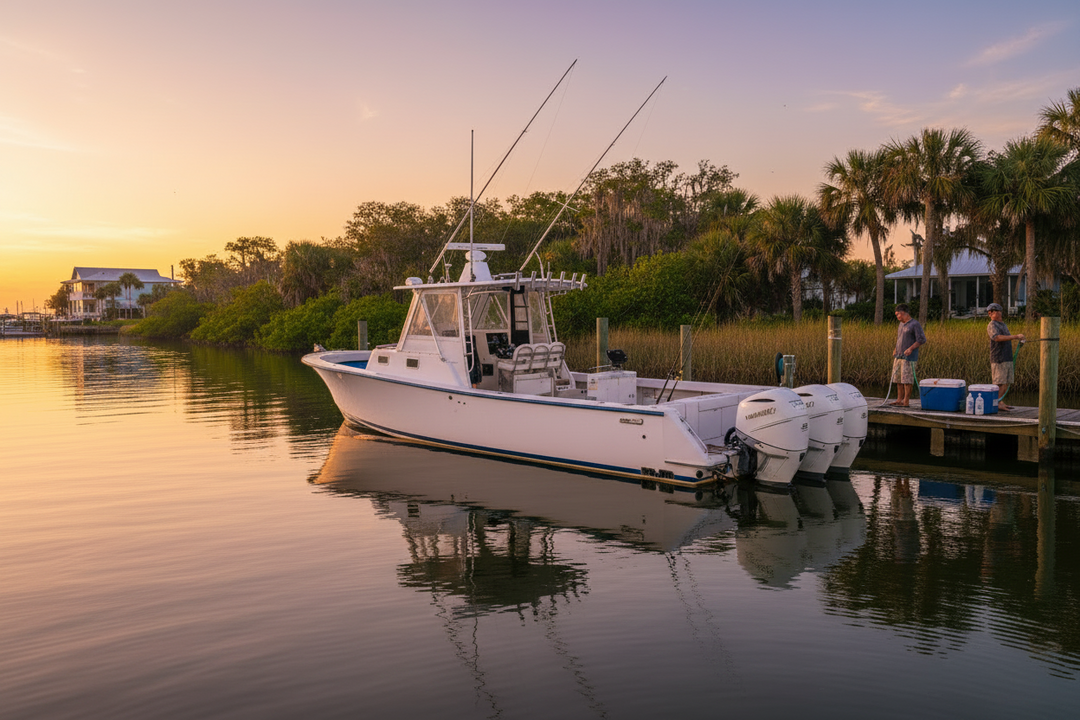 Boat Cleaning Tips for Salt, Sun, and Late-Summer Wear