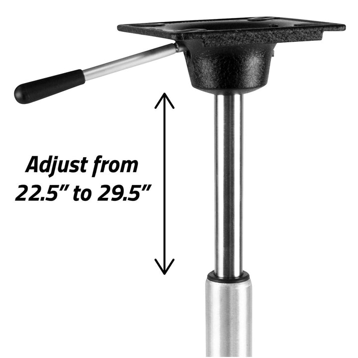 Wise King Pin Power Rise Pedestal - Adjusts 22.56" to 29.5" [8WD2002]