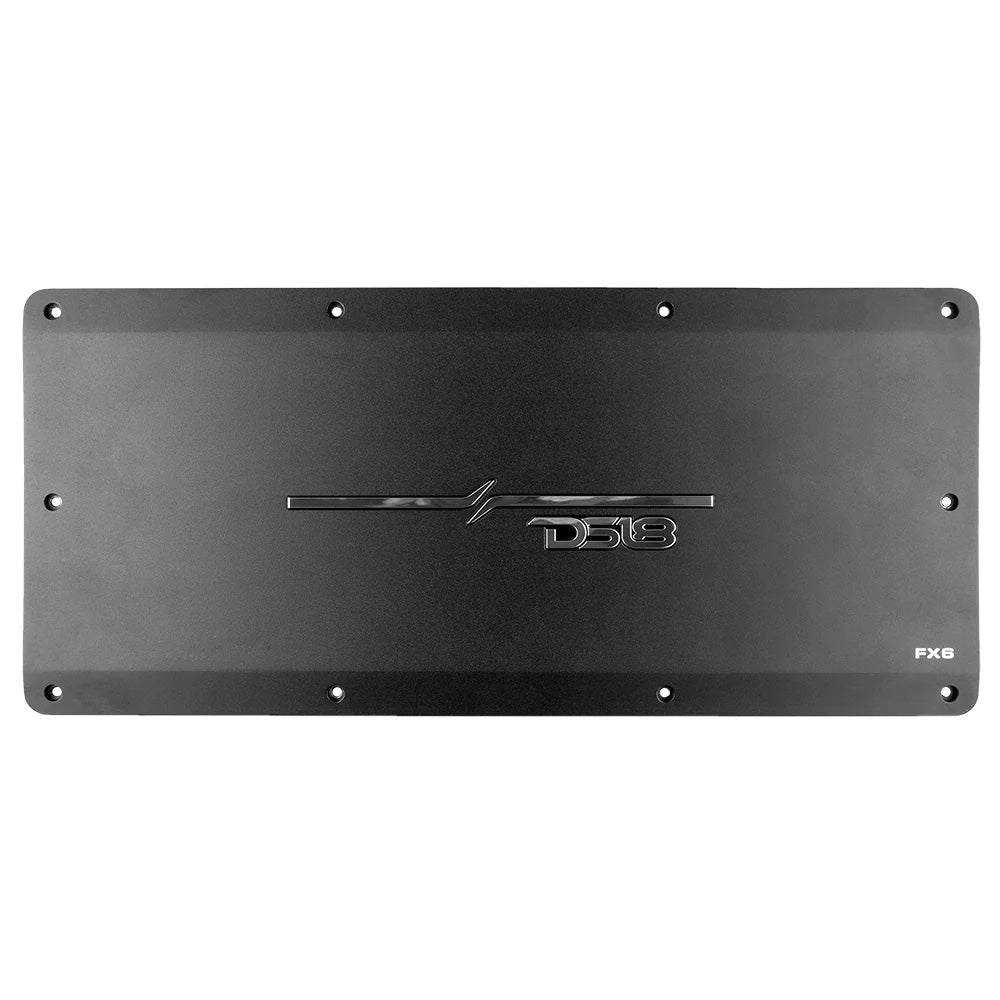 DS18 Flush/Surface Mount 6-Channel Class D Amplifier w/Acrylic Cover - 6x180W RMS @ 4 Ohm [FX6]