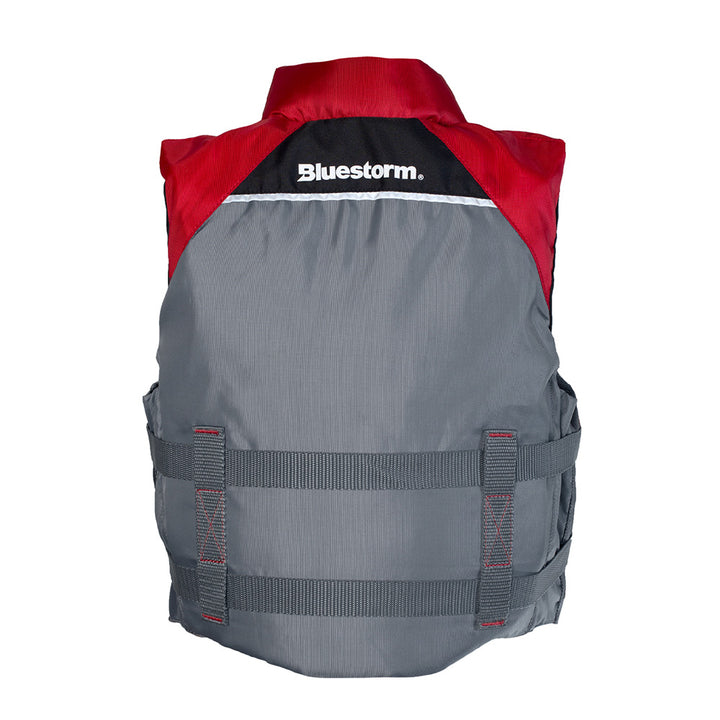 Bluestorm Classic Youth Fishing Life Jacket - Nitro Red [BS-365-RED-Y]