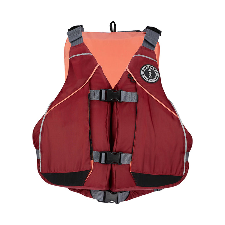 Mustang Women's Moxie Foam Life Vest - XS/S - Merlot/Coral [MV807502-857-XS/S]