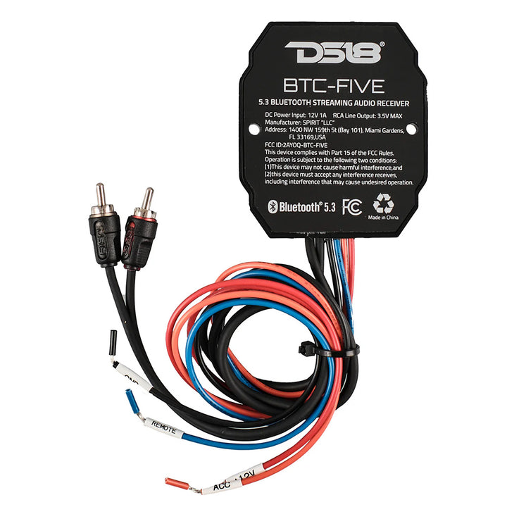 DS18 Universal Wireless Bluetooth 5.3 Audio Receiver [BTC-FIVE]