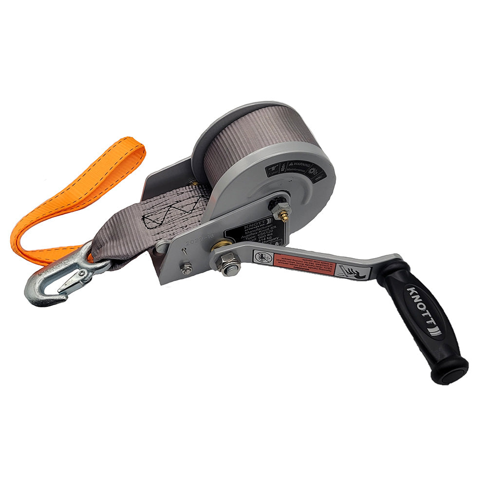 Load Rite Single-Speed Trailer Winch - 900lbs - 12&