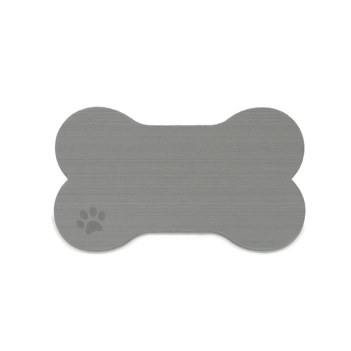 SeaDek Dog Bowl Mat - Storm Grey/Black - Medium - 12.5" x 24" [62714-90837]