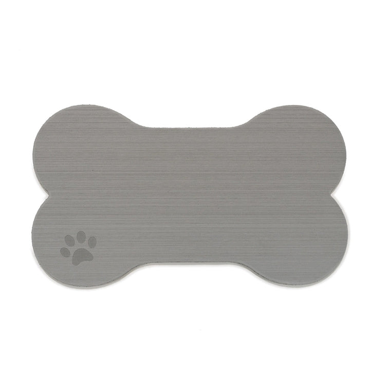 SeaDek Dog Bowl Mat - Storm Grey/Black - Large - 16.5" x 29.5" [63207-90837]