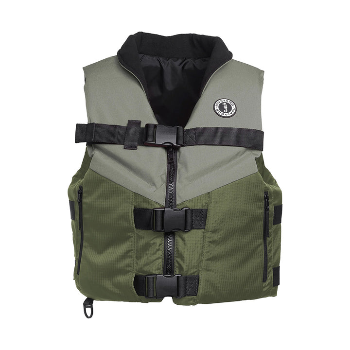 Mustang Accel Foam Vest - Green/Grey - XXXL [MV4627-833-XXXL]
