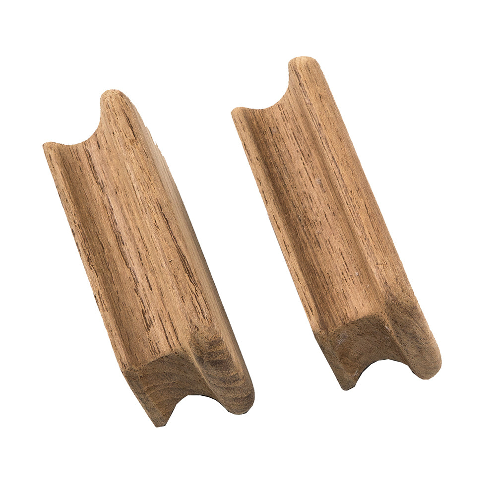 Whitecap Teak Rectangular Drawer Knob - 2-3/4"L - 2 Pack [60131-A]