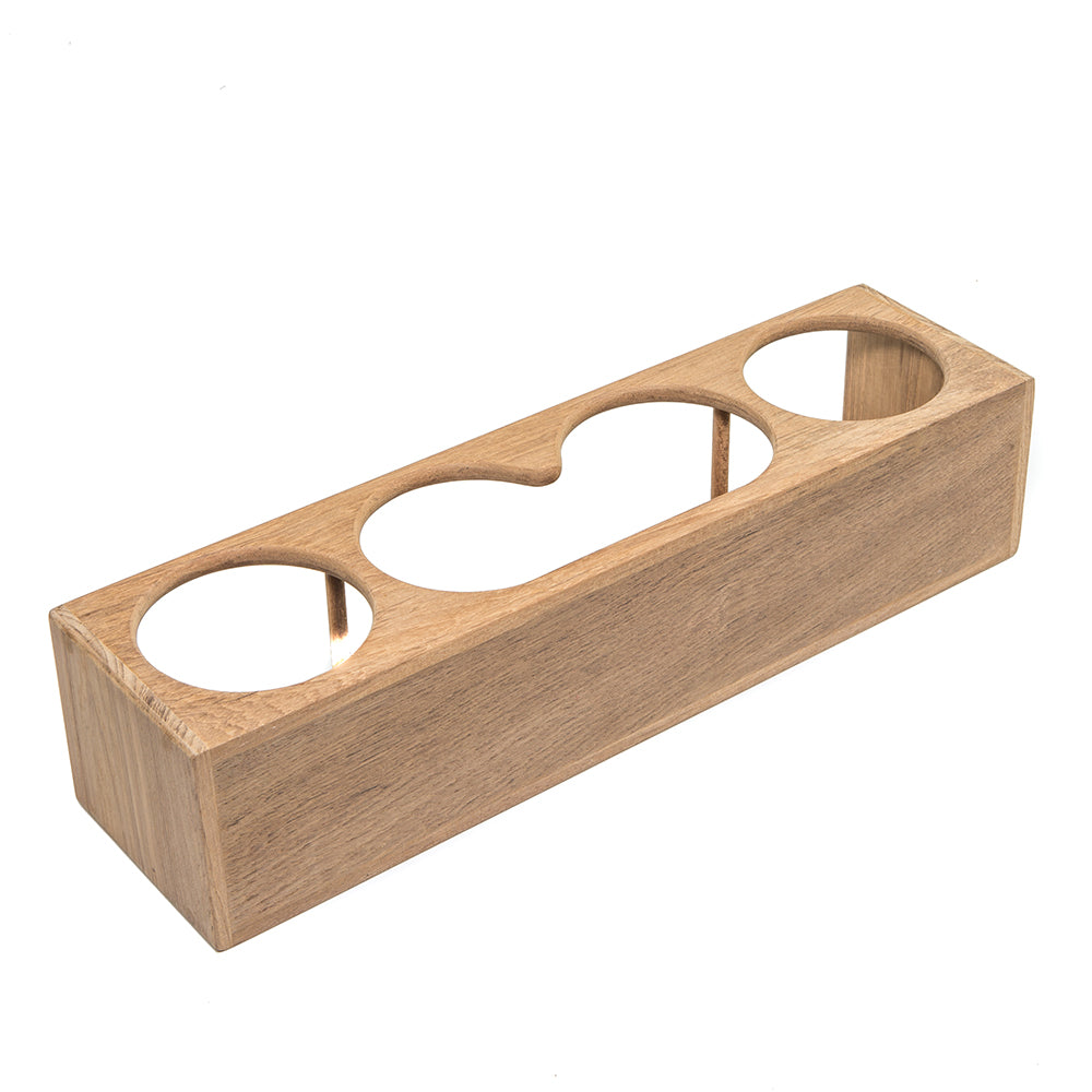 Whitecap Teak Four Insulated Drink/Binocular Rack [62634]