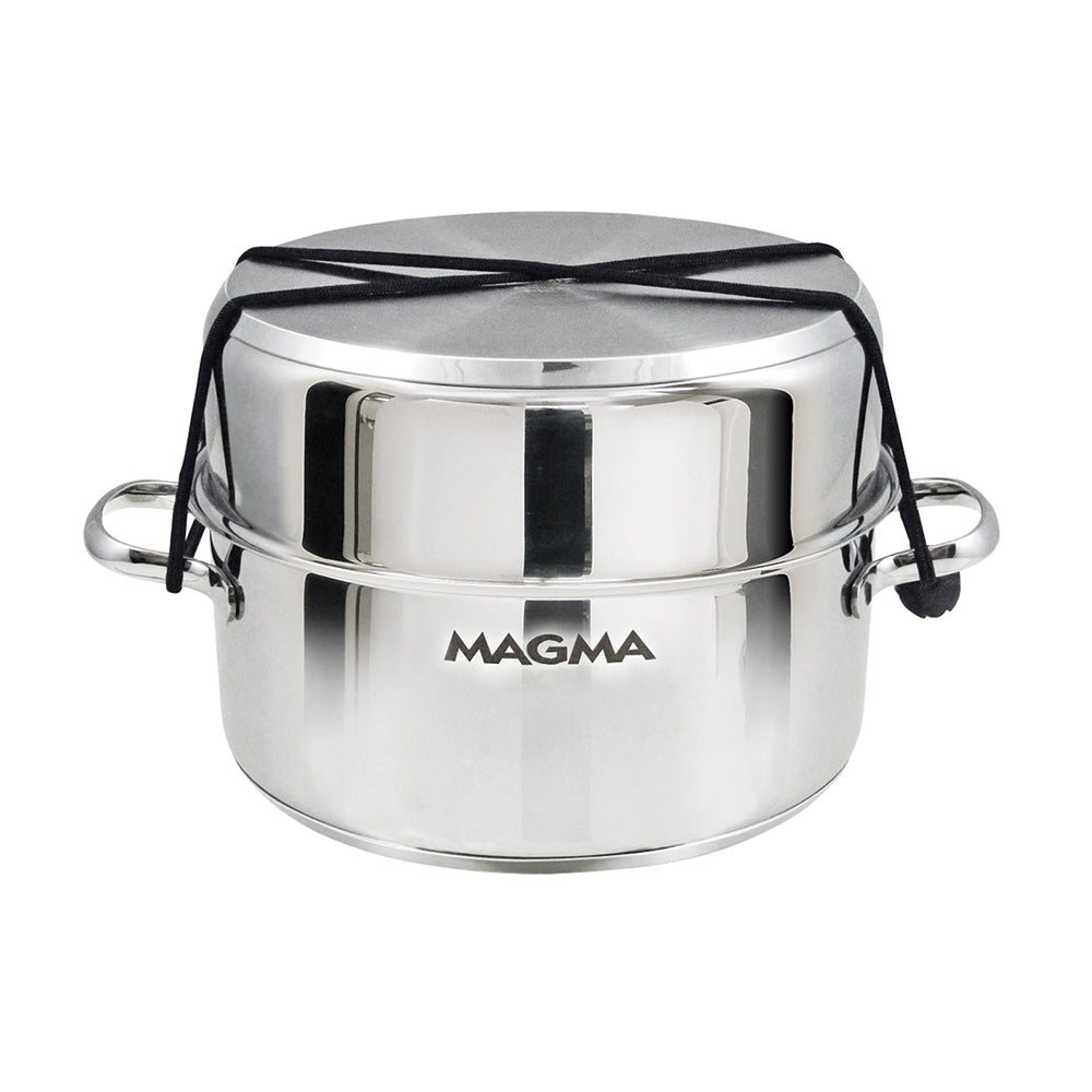 Magma 7 Piece Induction Non-Stick Cookware Set - Stainless Steel [A10-363-2-IND]