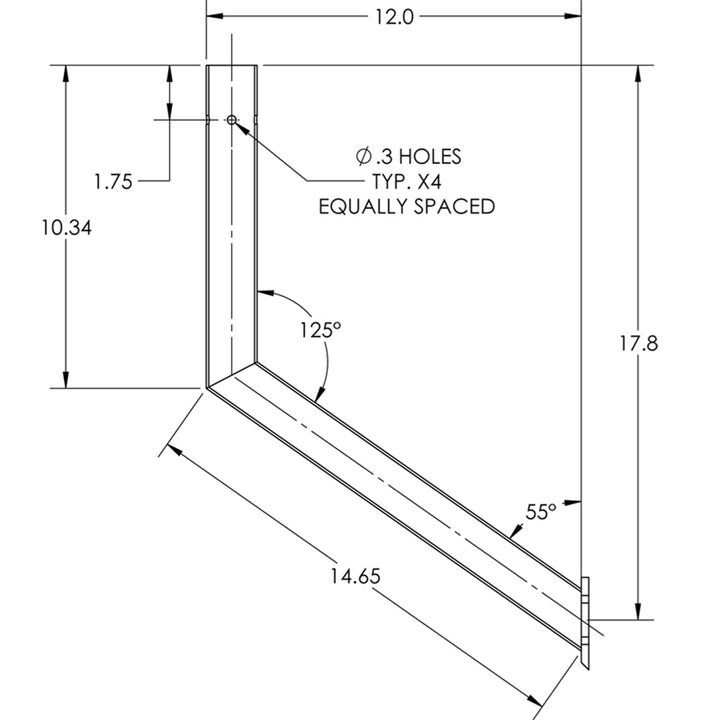 TACO Stainless Steel Table Column [F16-0005A]