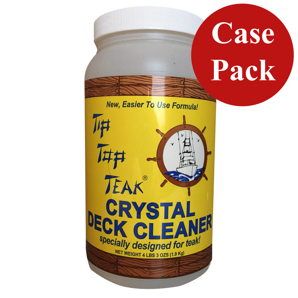 Tip Top Teak Tip Top Teak Crystal Deck Cleaner - Half Gallon (4lbs 3oz) - *Case of 6* [TC 2001CASE]