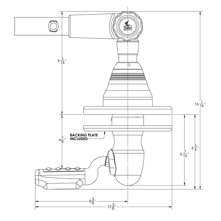 TACO Grand Slam 400 Outrigger Top Mount - Pair [GS-400]