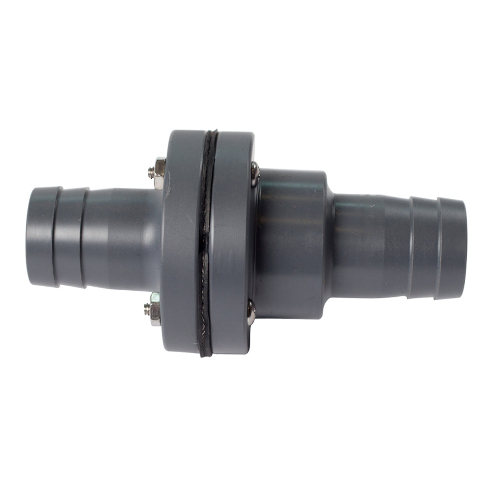 FATSAC 1-1/8" Barbed In-Line Check Valve w/O-Rings f/Auto Ballast System [W755]