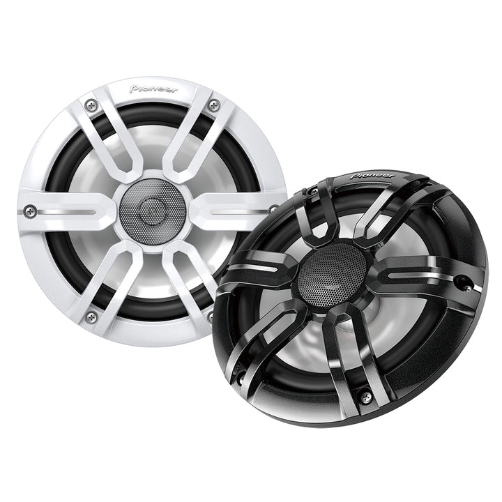 Pioneer 7.7" ME-Series Speakers - Black  White Sport Grille Covers - 250W [TS-ME770FS]