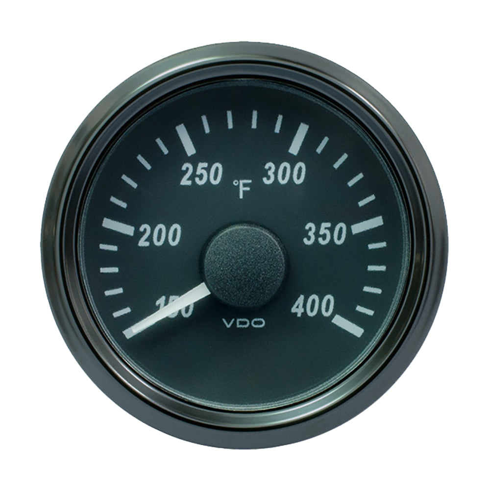 VDO SingleViu 52mm (2-1/16") Cylinder Temp. Gauge - 400F - 471-14 Ohm [A2C3833530030]