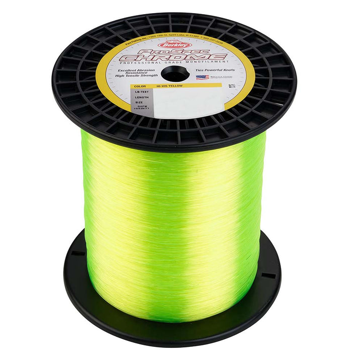 Berkley ProSpec Chrome Hi-Vis Yellow Monofilament - 60 lb - 3000 yds - PSC3B60-HVY [1543675]