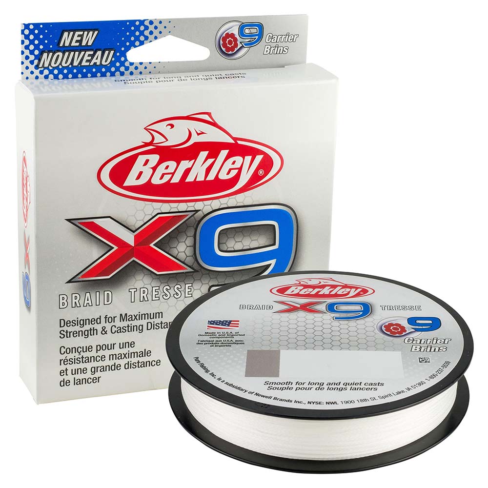 Berkley x9 Braid Crystal - 100lb - 164 yds - X9BFS100-CY [1486892]