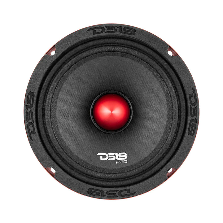 DS18 PRO-X6.4BM  6.5 Bullet Mid-Range Loudspeaker  250W RMS/500W MAX, 4-Ohms [PRO-X6.4BM]