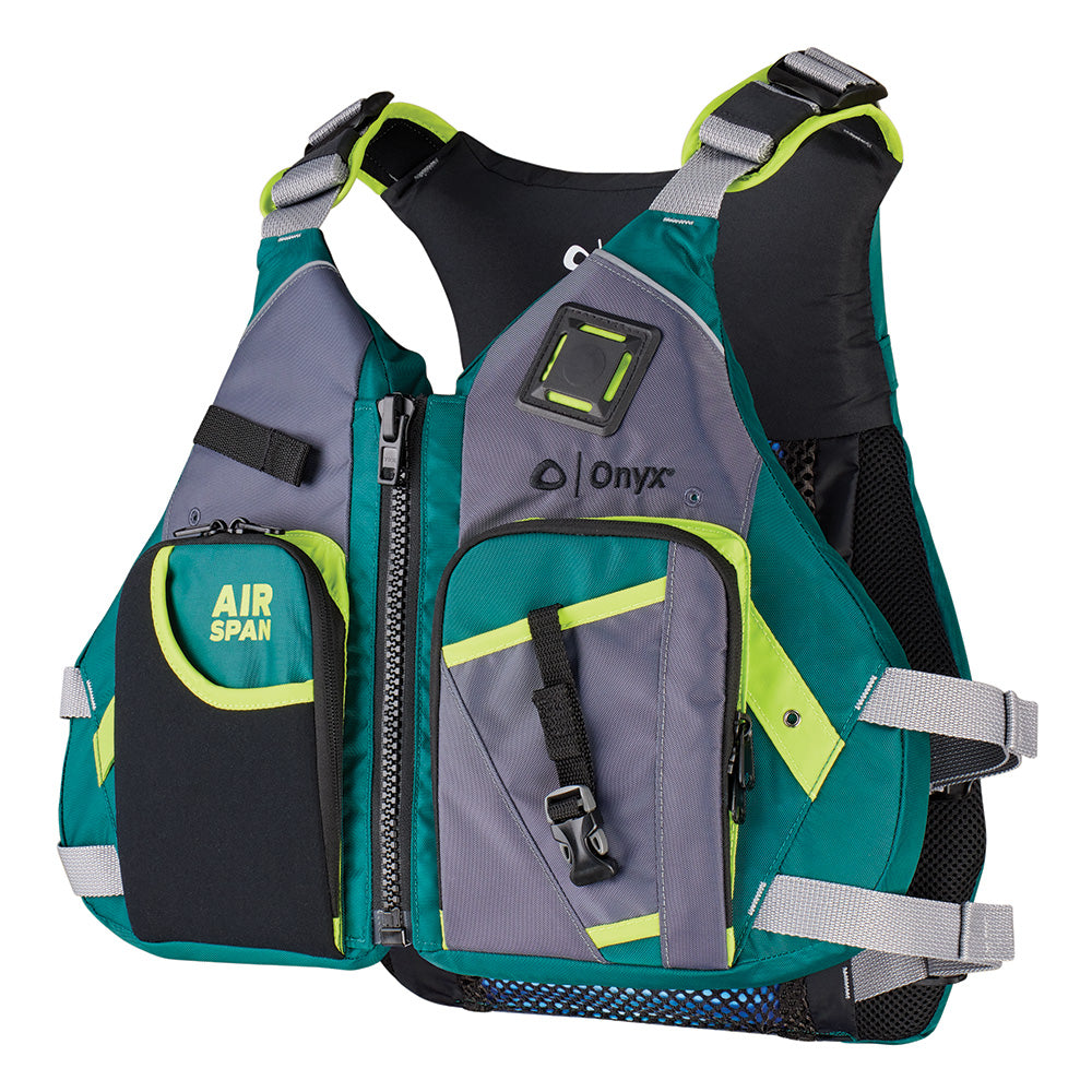 Onyx Airspan Angler Life Jacket - XL/2X - Green [123200-400-060-23]