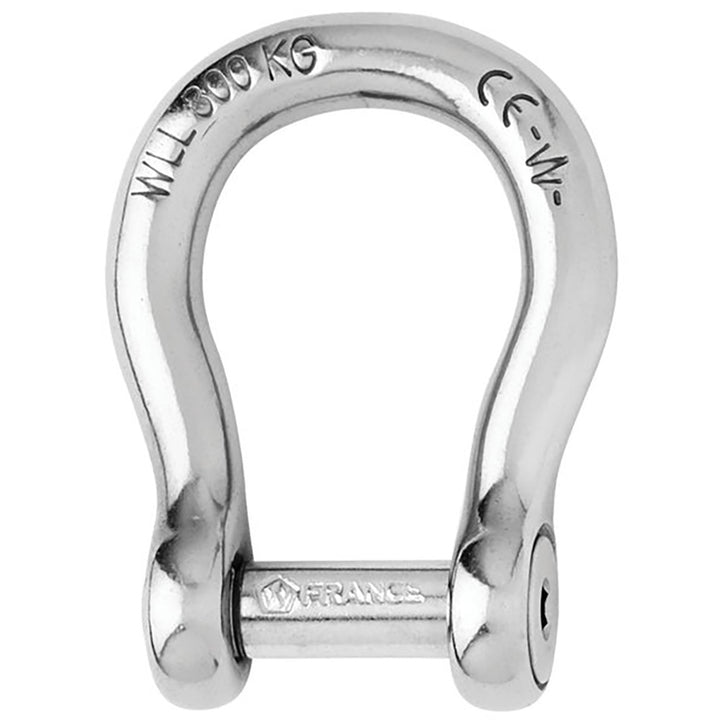 Wichard Self-Locking Allen Head Pin Bow Shackle - 6mm Diameter - 1/4" [01343]