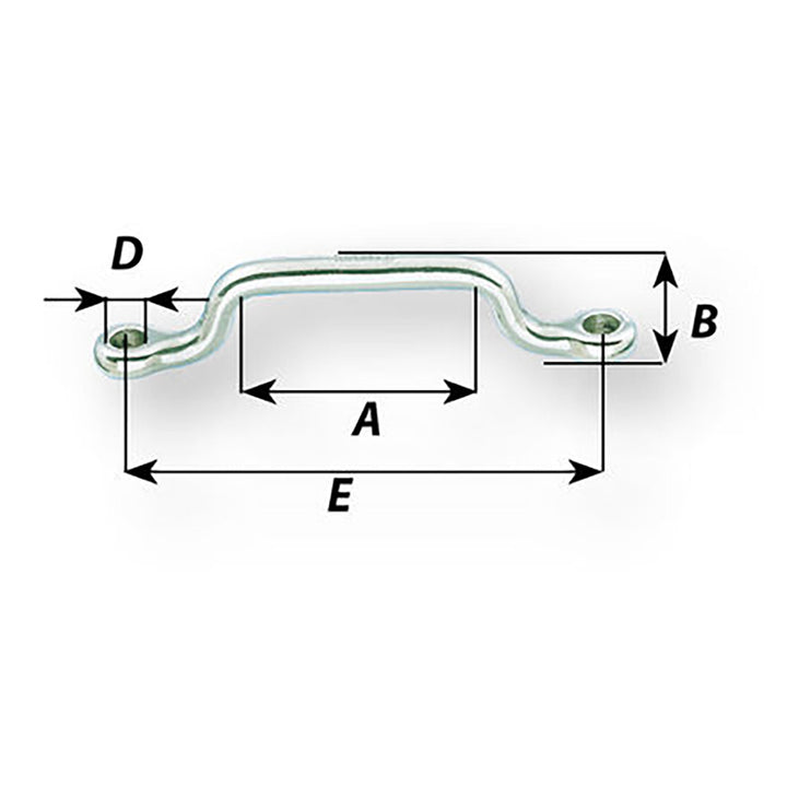 Wichard Webbing Eye Strap - 4mm Diameter - 5/32" - 56mm Spacing - 2-13/64" [09211]