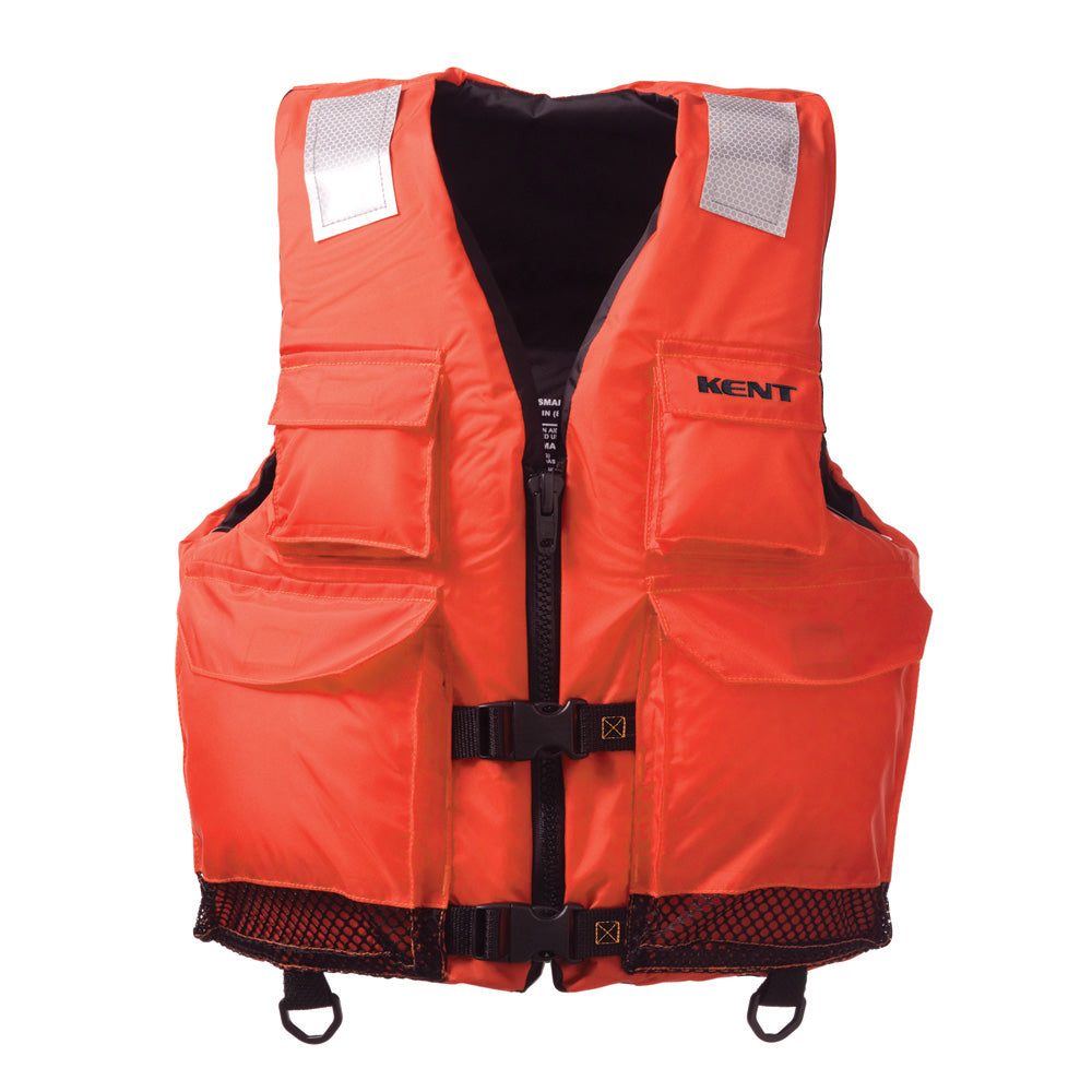 Kent Elite Dual-Sized Commercial Vest - S/M - Orange [150200-200-030-23]