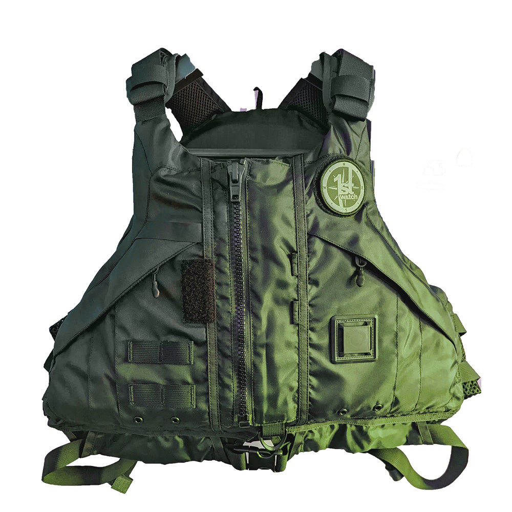 First Watch AV-1000 Kayak Style Duty PFD - Green - XL/XXL [AV-1000-GN-XL/XXL]